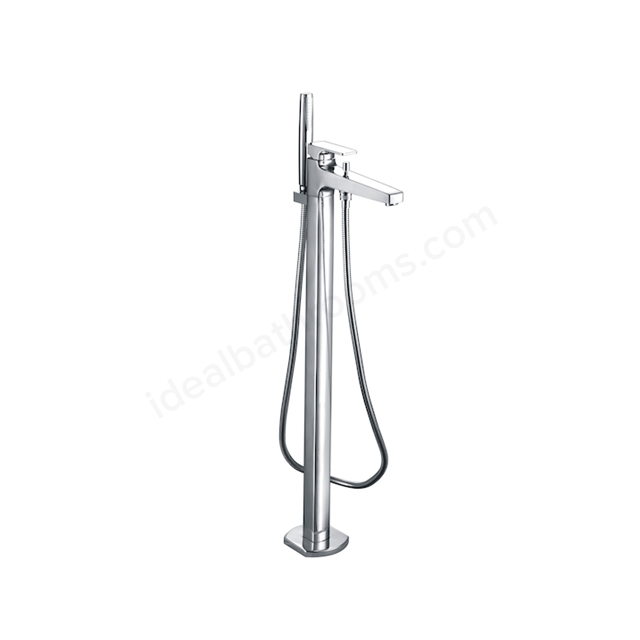 Roca L90 Floorstanding Bath Filler - Chrome