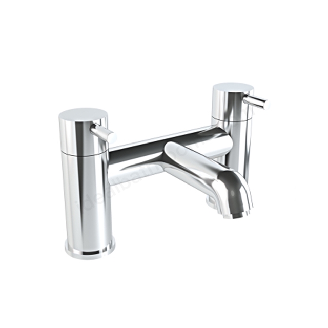 Vitra S 2 Tap Hole Bath Filler - Chrome