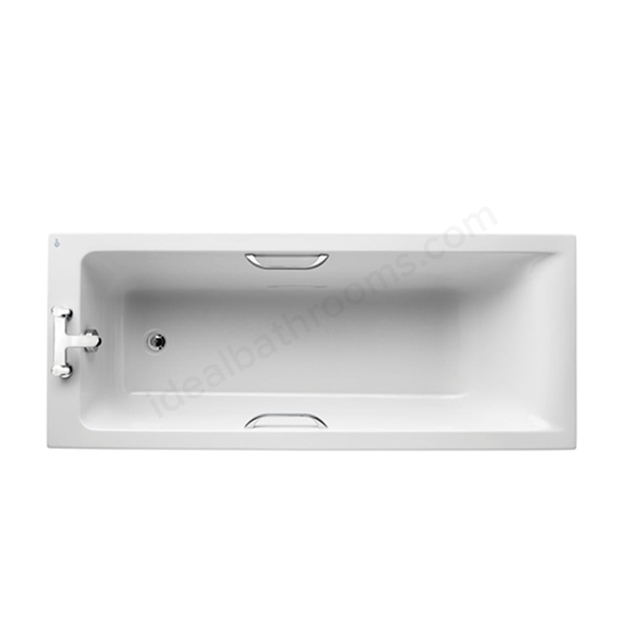 Ideal Standard Concept 1700mm Rectangular Bath with Hand Grips - White