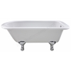 Bayswater Sutherland 1700x750mm Single Ended Freestanding Bath; 0 Tap Holes - White