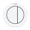 Geberit TYPE01 Dual Flush Button; For Furniture; Alpine White