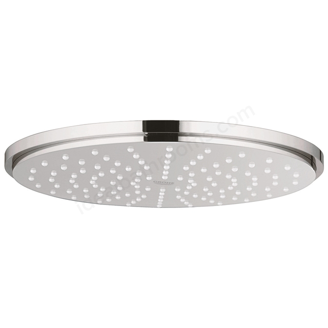 Grohe Rainshower Cosmopolitan 210 Fixed Shower Head 422mm; 1 Spray; Chrome