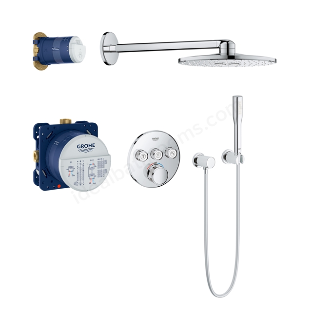 Grohe Grohtherm SmartControl Perfect shower set with Rainshower 310 SmartActive