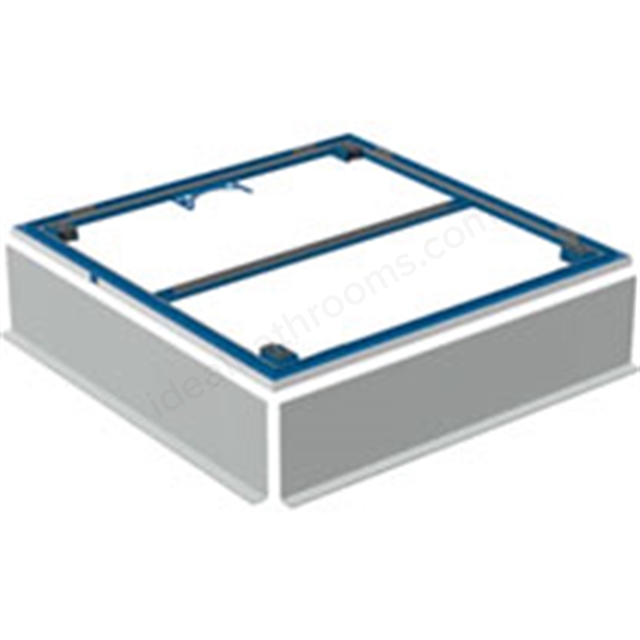 Geberit installation frame for Setaplano shower surface, up to 100 cm, for 4 feet Square 80x80