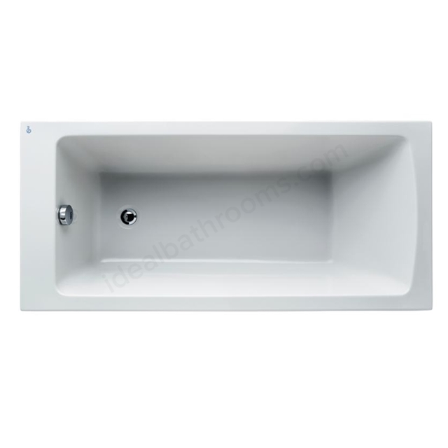 Ideal Standard Tempo White Arc 1500x700mm Idealform Plus+ Rectangular Bath; No Legs