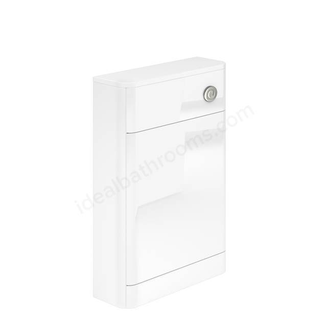 Essential VERMONT WC Unit; 550mm Wide x 205mm Deep; White
