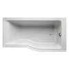 Ideal Standard Retail Connect Air 1500x800mm Idealform Shower Bath; Right Handed - White