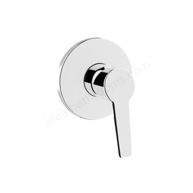 VitrA Solid S Built-In Shower Mixer - Chrome