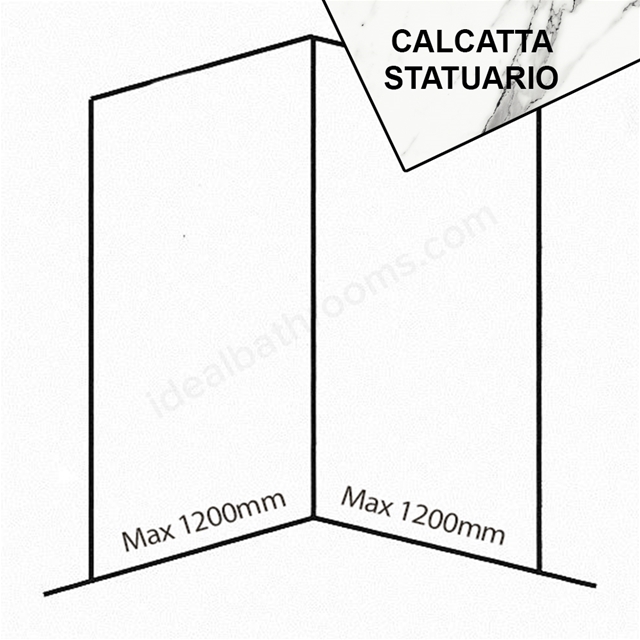Nuance  Corner Pack A3 Calacatta Statuario