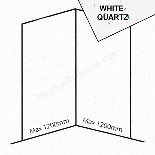 Nuance  Corner Pack A3 White Quartz