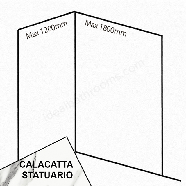 Nuance  Corner Pack B3 Calacatta Statuario
