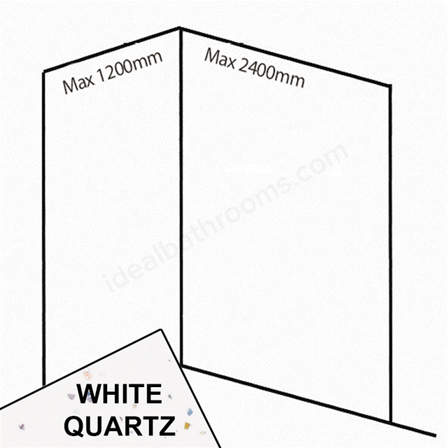 Nuance  Corner Pack C3 White Quartz