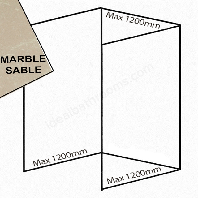 Nuance  Recess Pack D1 Marble Sable 