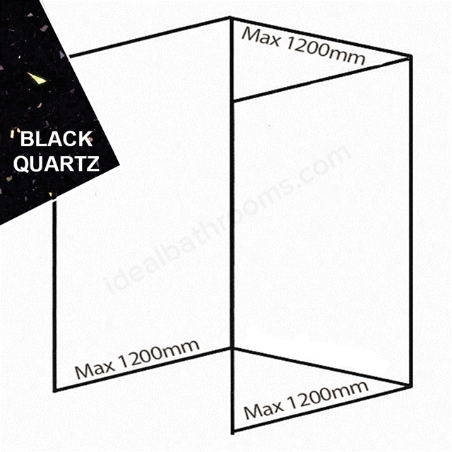 Nuance  Recess Pack D3 Black Quartz
