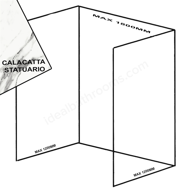 Nuance  Recess Pack E3 Calacatta Statuario