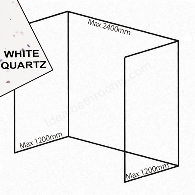 Nuance  Recess Pack F3 White Quartz