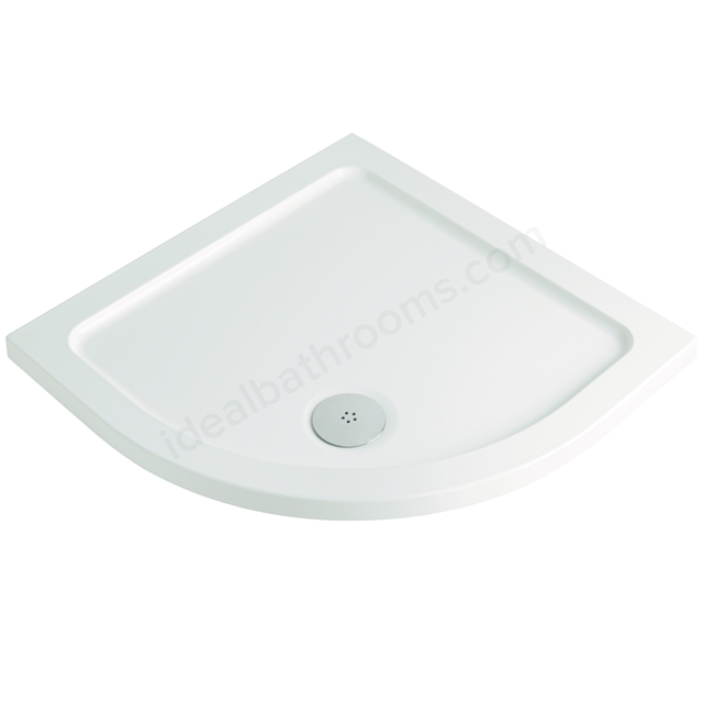 MX Trays Elements 1000mm x 1000mm ABS Stone 550 Radius Shower Tray