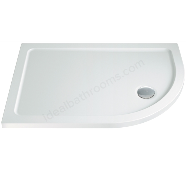 MX Trays Elements 1000mm x 760mm Offset Quadrant R/H 550 Radius Shower Tray