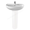 Twyford Alcona 550mm Washbasin 1 Tap Hole