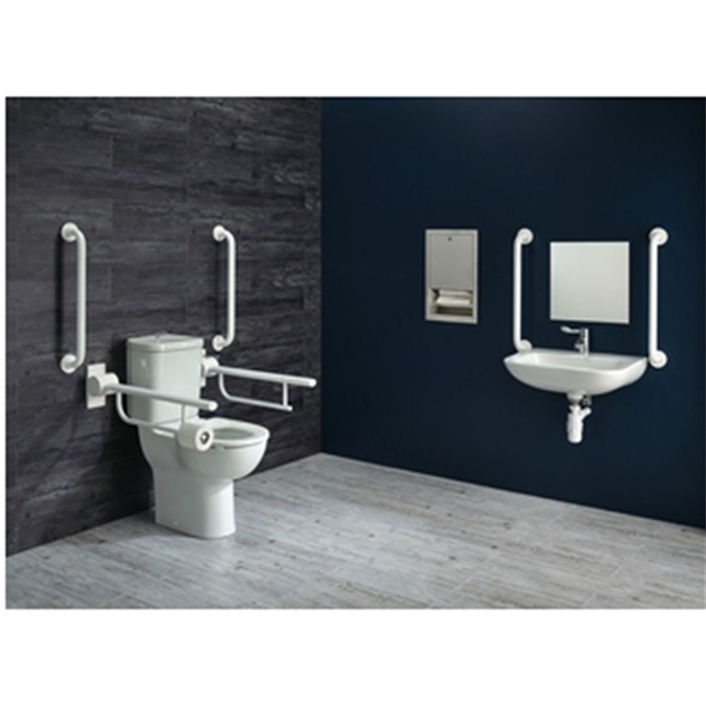Armitage Shanks Contour 21+ Doc M Peninsular WC Care Pack; White