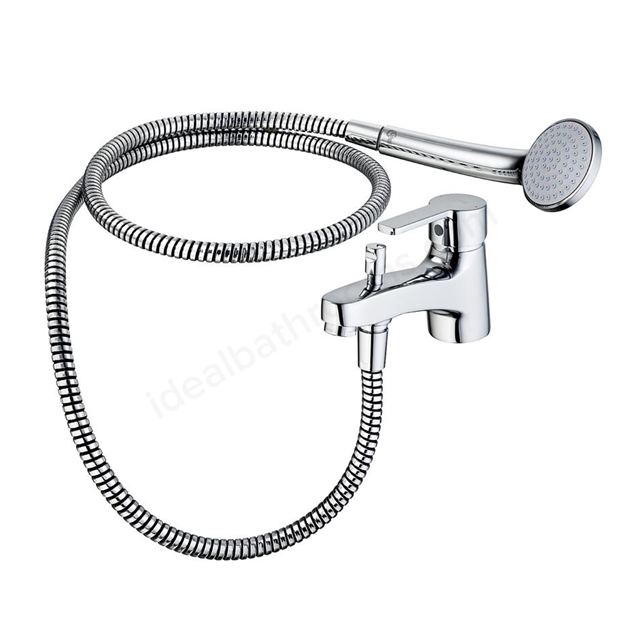 Ideal Standard Calista Single Lever 1 Tap Hole Bath Shower Mixer - Chrome