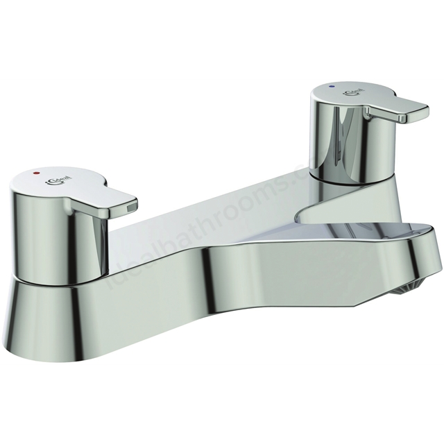 Ideal Standard Calista 2 Tap Hole Bath Filler - Chrome