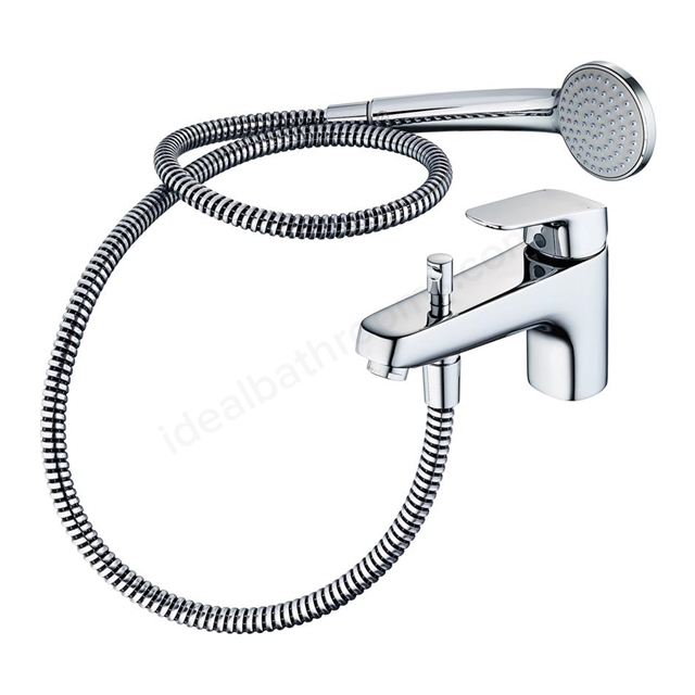 Ideal Standard Ceraflex Single Lever 1 Tap Hole Bath Shower Mixer - Chrome
