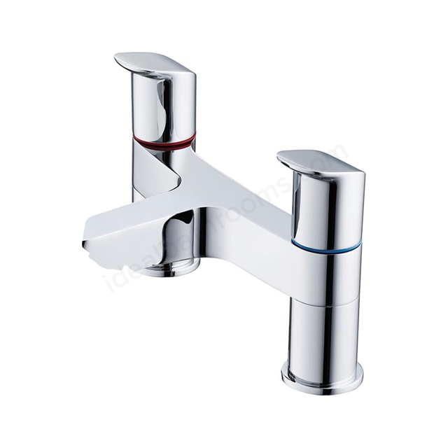 Ideal Standard Ceraflex 2 Tap Hole Bath Filler - Chrome