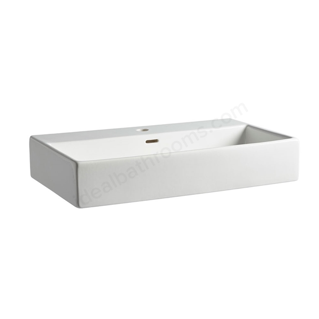 Tavistock Lansdown 700mm Countertop Basin; 1 Tap Hole - White