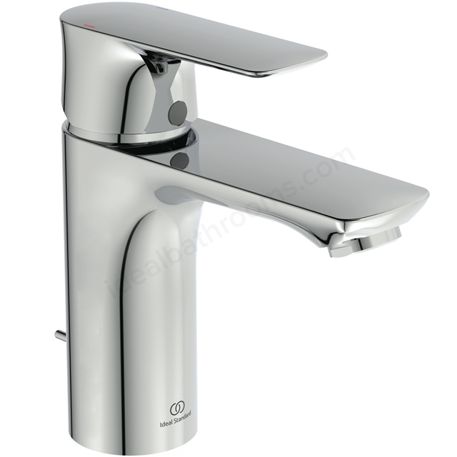 Atelier Connect Air Grande single lever basin mixer with pop-up waste; chrome