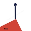 Ideal Standard Contour 21 60cm straight grab rail - Red