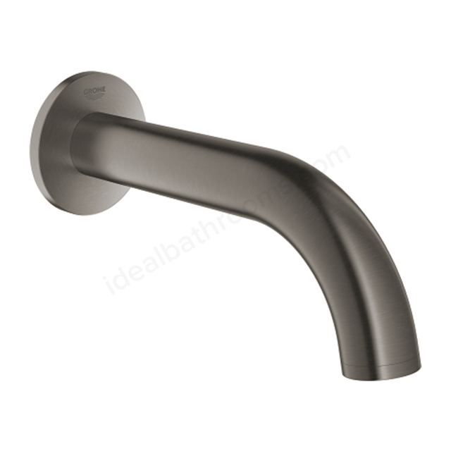 Grohe Atrio Bath Spout Wall Mounted - Brushed Hard Graphite