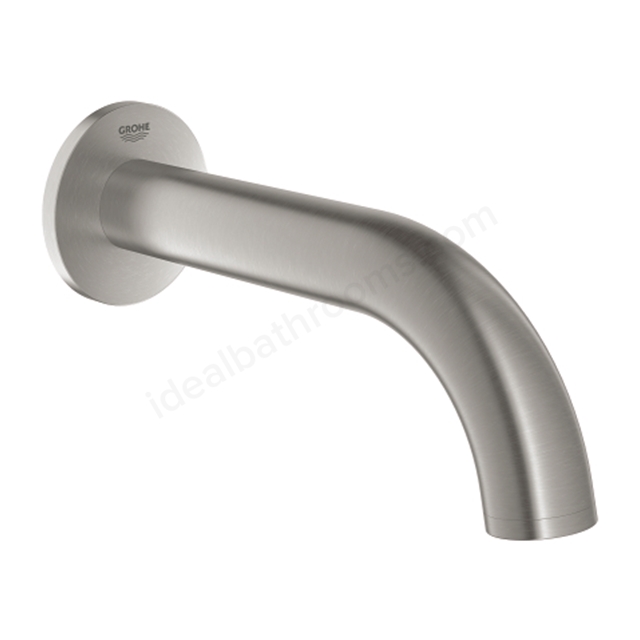 Grohe Atrio Bath Spout Wall Mounted - Super Steel