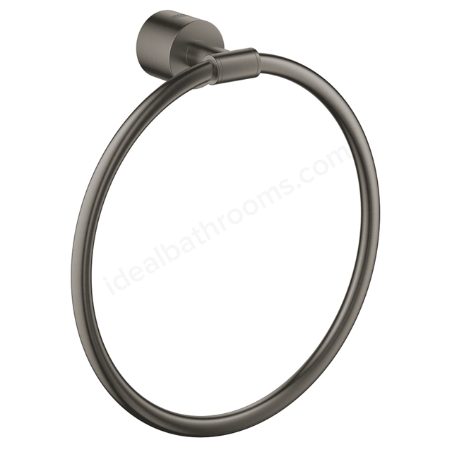 Grohe Atrio Towel Ring Brushed Hard Graphite