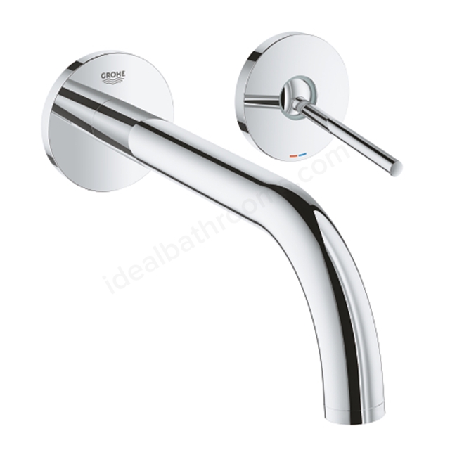 Grohe Atrio 2 Hole Wall Mount Basin Mixer 19918003 - Chrome