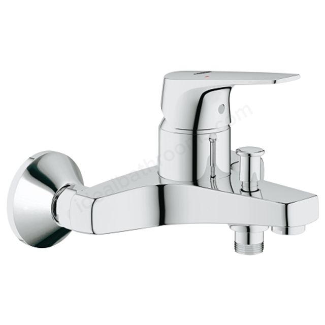 Grohe Bauflow Bath/Shower Mixer - Chrome