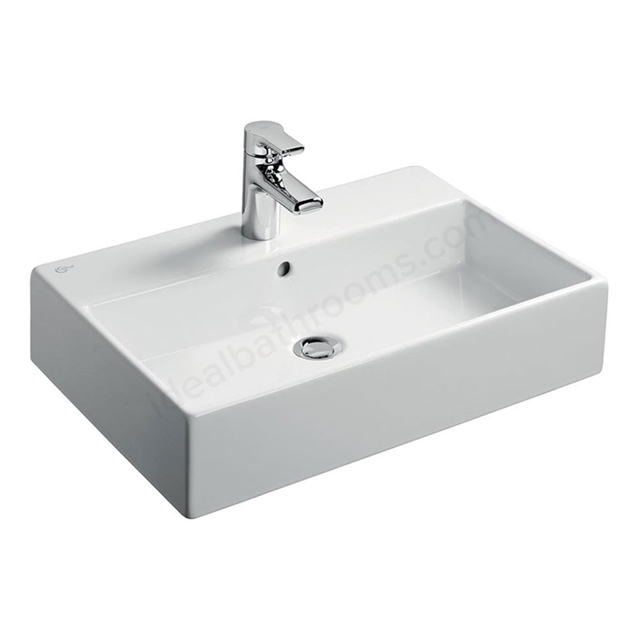 Ideal Standard Strada 500mm On Countertop Basin; 1 Tap Hole - White