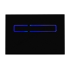 Tavistock Contactless Sensor Dual Flush Plate - Black