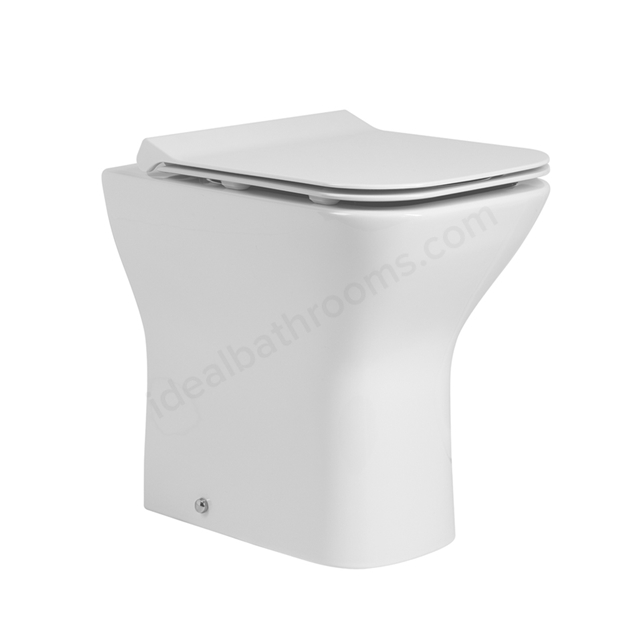 Tavistock Structure 355mm Back to Wall Toilet Pan - White