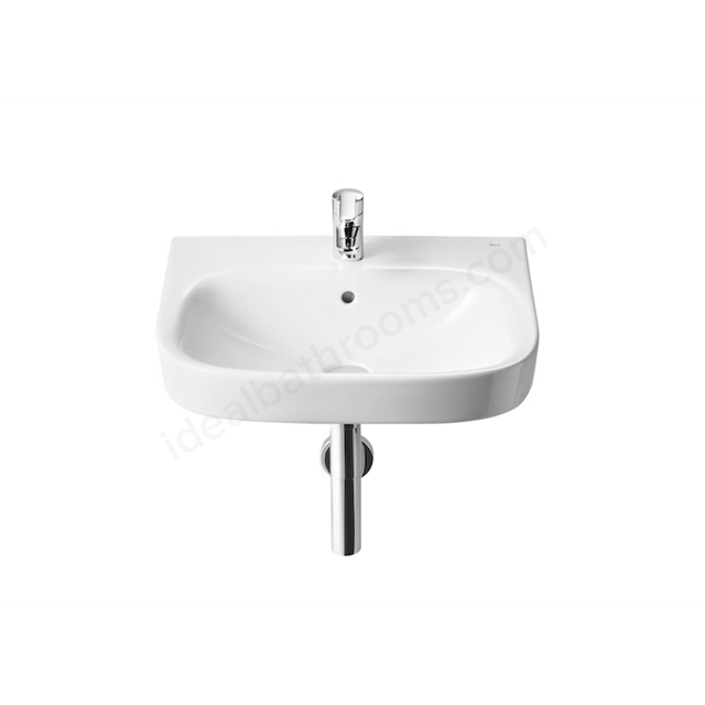 Roca Debba 600mm Pedestal Basin 1 Tap Hole