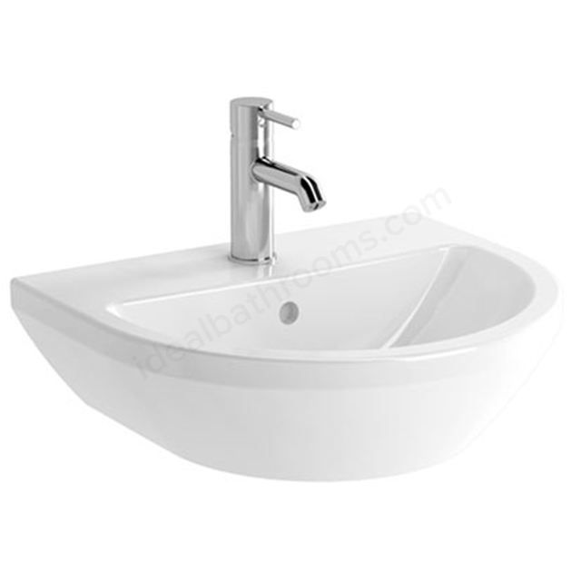 Vitra Integra 430mm In-Countertop Basin 1 Tap Hole