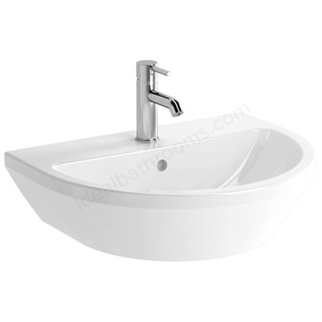 Vitra Integra 470mm Under countertop Basin 1 Tap Hole