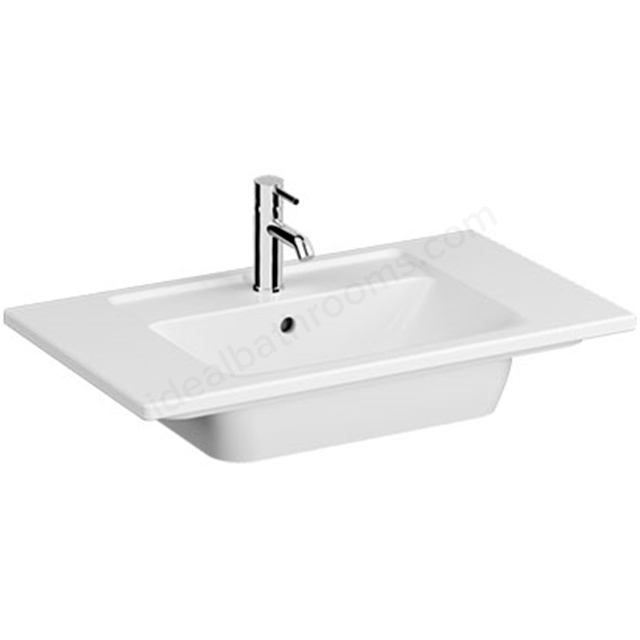 Vitra Integra 465mm On-Countertop Basin 1 Tap Hole
