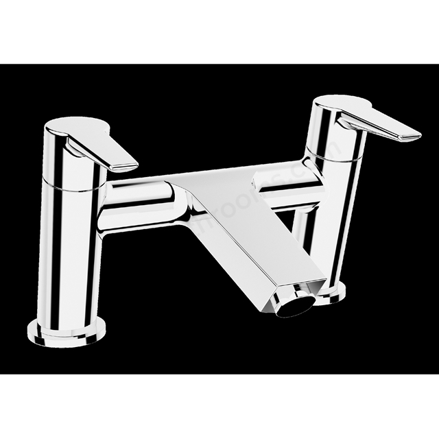 VitrA Solid S Bath Mixer - Chrome