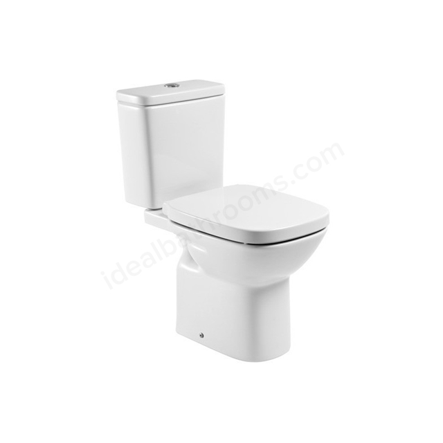 Roca Debba Open Back Eco Toilet with Soft Close Seat
