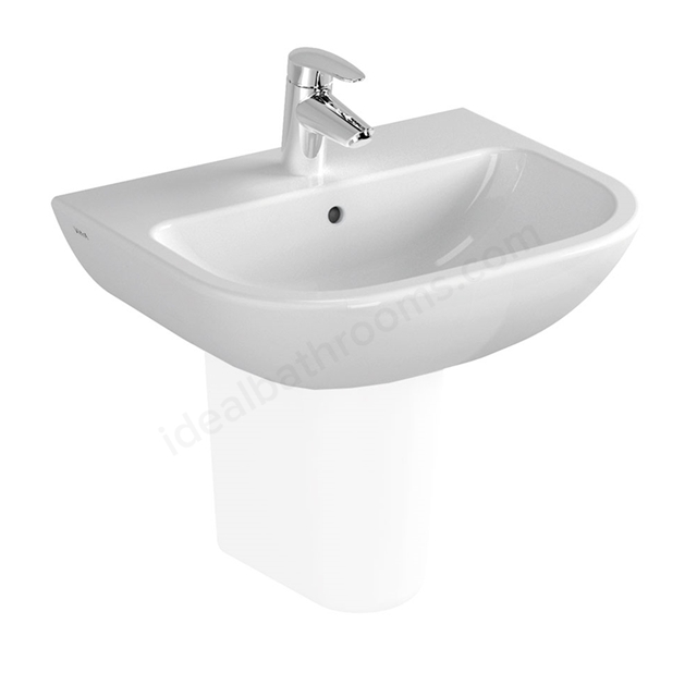 Vitra S20 500mm Washbasin 1 Tap Hole