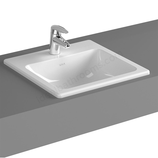 Vitra S20 450mm Washbasin 1 Tap Hole