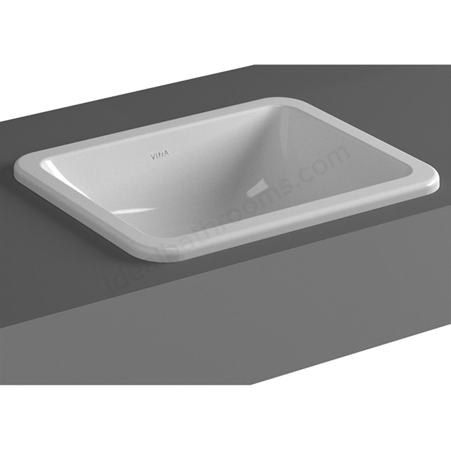 Vitra S20 450mm Washbasin 0 Tap Holes