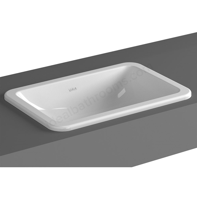 Vitra S20 550mm Washbasin 0 Tap Holes