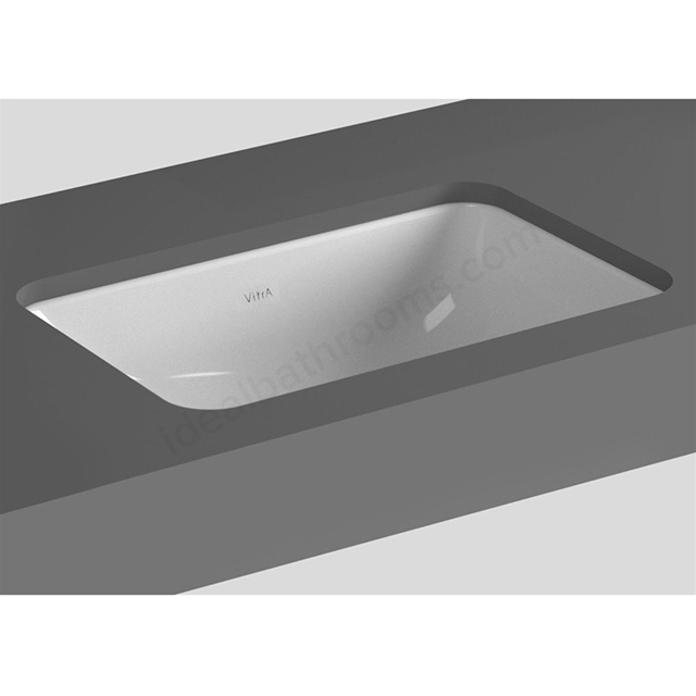 Vitra S20 380mm Washbasin 0 Tap Holes